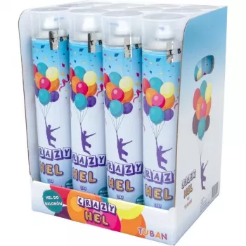 Tuban CRAZY HEL helium 12 stuks pack TU3294