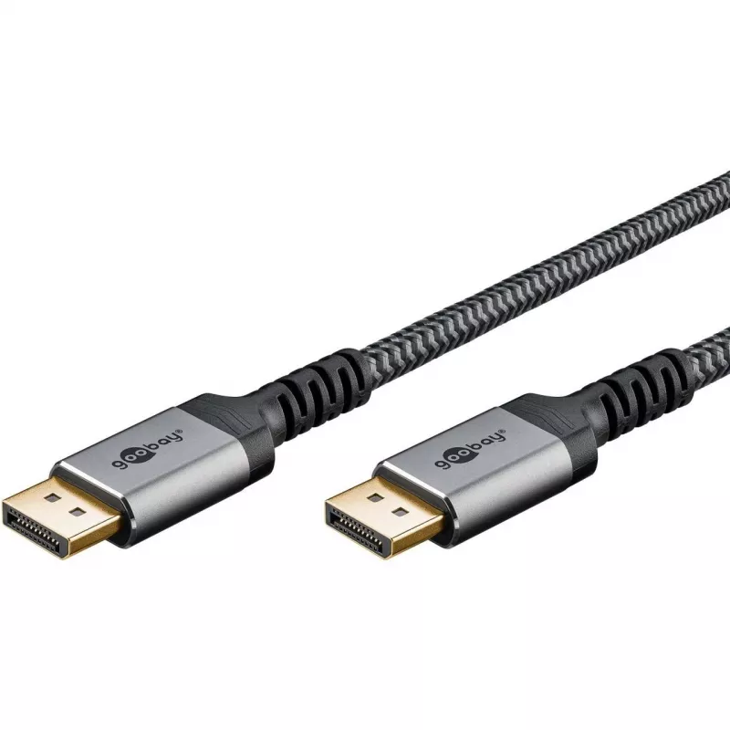 Goobay DisplayPort-kabel 2.0/2.1, 54 Gbit/s | 75679 | DisplayPort naar DisplayPort