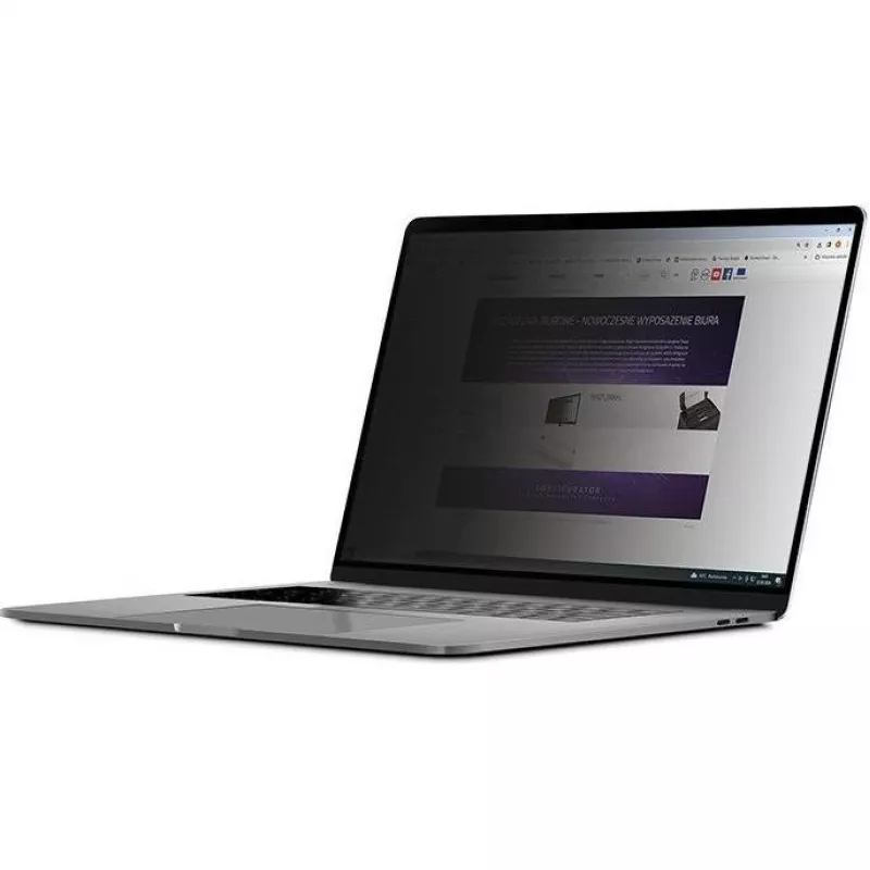 Qoltec 51051 AVG-privacyfilter voor notebook, 14 inch, 16:9