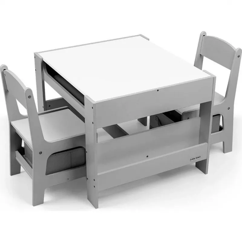 Kindermeubelset Milly Mally Sven grijs 5489 — compacte set in grijs