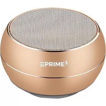 Prime3 luidspreker PRIME 3 Bluetooth-luidspreker SOUL ABT03GL (goud) (5h, oplaadbare accu), Bluetooth-luidspreker, goud