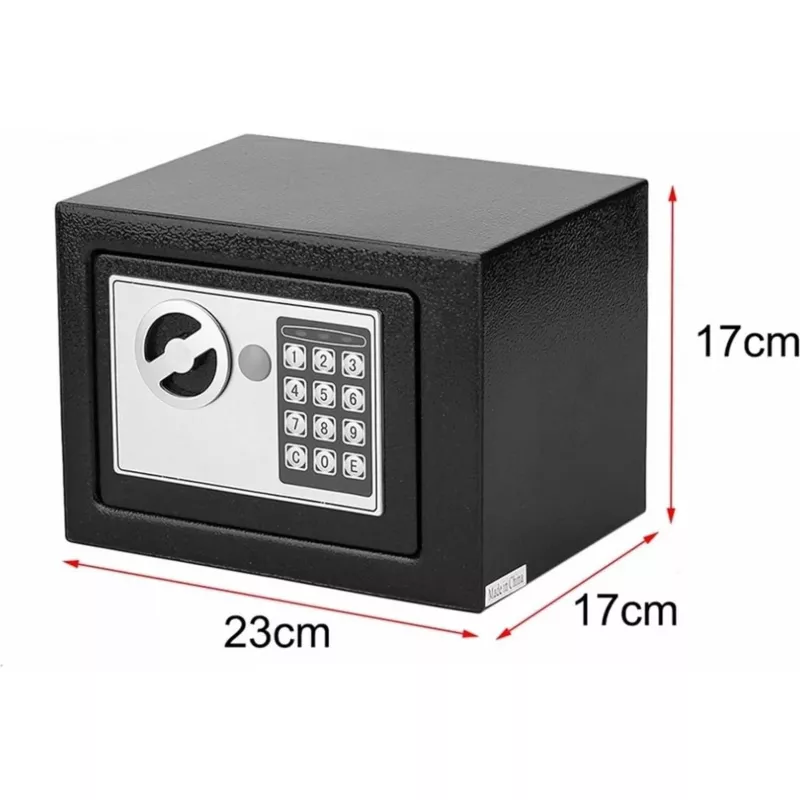 Extralink Home S-406 elektronische kluis met cijfercode en sleutels