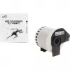TB Print TBEB-DK22205 labelrol voor Brother, 62 mm x 30,48 m, zwart op wit