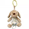 Muziekdoos TULILO 9387 beige hond 18 cm pluche muziekspeelgoed