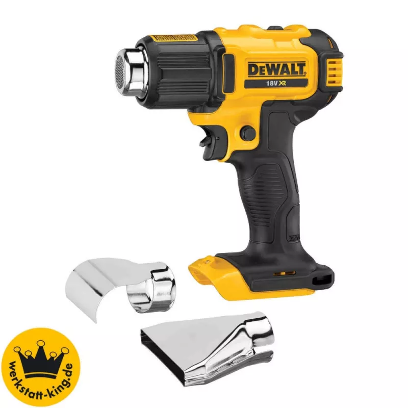 DeWALT DCE530N-XJ heteluchtpistool 190 l/min 530 °C geel
