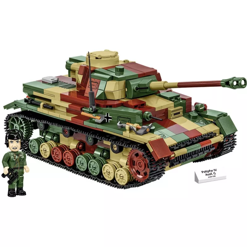 Blocks WWII PZKPFW IV AUSF.G 1107 blokken