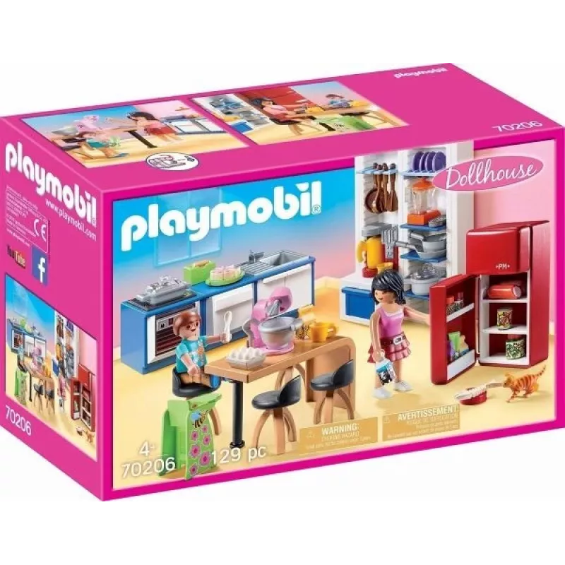 Actie/avontuur speelset Playmobil poppenhuis 70206
