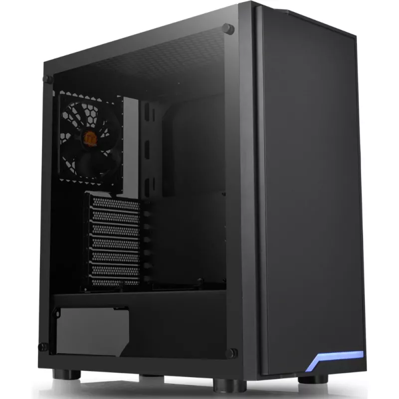 Thermaltake H100 TG MIDI Tower Zwart