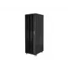 LANBERG 19 42U 800x800 vrijst. glazen deur (flatpack) zw (expeditieverzending)