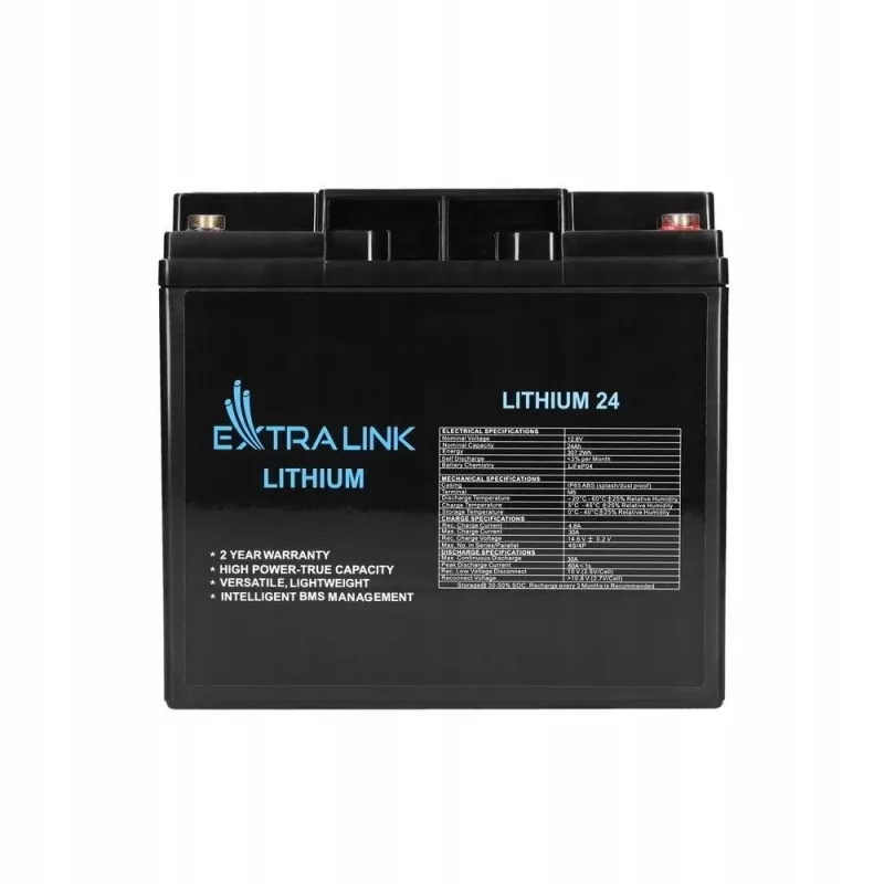 Extralink accu LiFePO4 24000 mAh 12,8 V