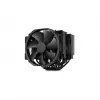 Noctua NH-D15 Chromax Pure zwart CPU-koeler met twee 140-mm-ventilatoren
