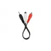 Audio-jack (3,5 mm) naar 2 RCA-kabel GEMBIRD CCA-406 20 cm zwart