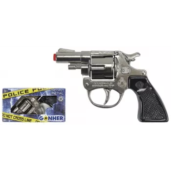 Pulio politierevolver klein, metaal 73/0