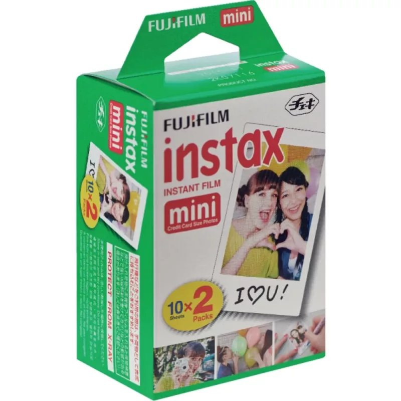 Fujifilm 16567828 film. 2x10 vellen pack=2 voor Fujifilm Instax Mini