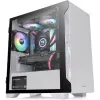 PC-behuizing Thermaltake S100 Tempered Glass Snow Edition micro tower wit