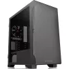 PC-behuizing Thermaltake S100 TG micro tower zwart