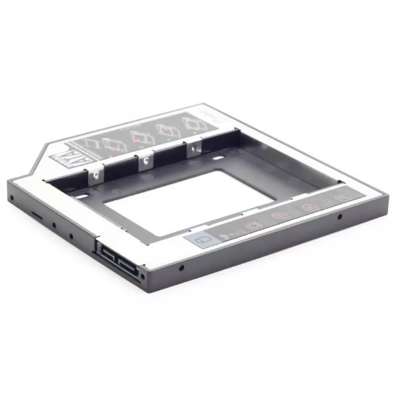 Gembird MF-95-01 slank montageframe voor 2,5-inch drive naar 5,25-inch bay