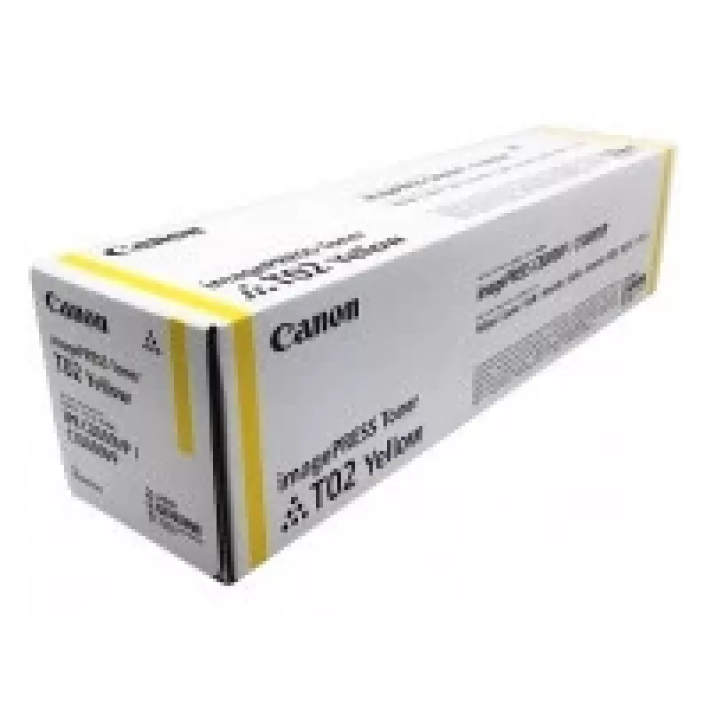 Canon T02 tonercartridge 1 stuk origineel geel