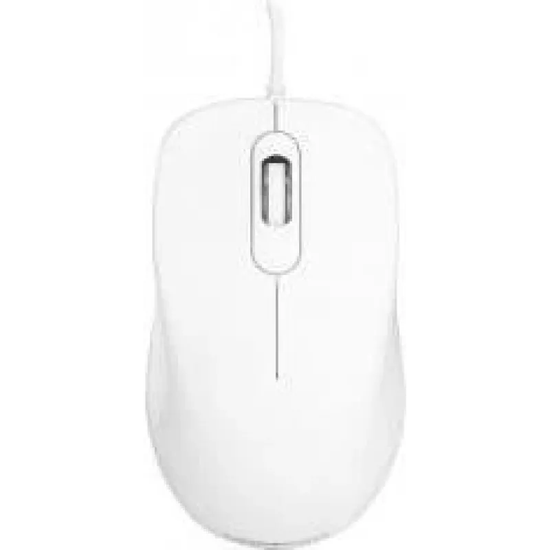 MODECOM M10 M-MC-0M10-200 muis (optisch, 1000 DPI, witte kleur) (M-MC-0M10-200)