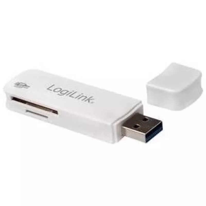 LogiLink CR0034A kaartlezer USB 3.2 Gen 1 (3.1 Gen 1) wit