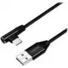 LogiLink CU0137 USB-kabel USB 2.0 0,3 M USB A naar USB C zwart