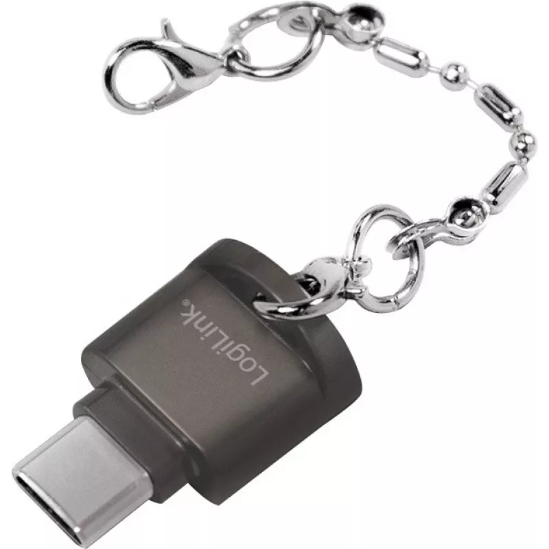USB-C naar microSD-kaartlezer als sleutelhanger