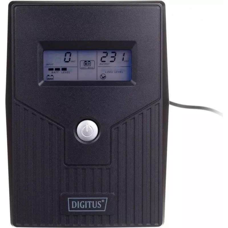 Uninterruptible Power Supply UPS DIGITUS DN-170063-LCD (desktop, 600VA) (DN-170063-LCD)