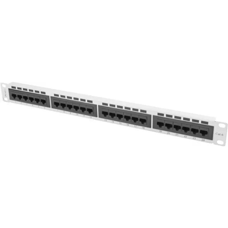 Patchpaneel 1U Lanberg PPU6-1024-S