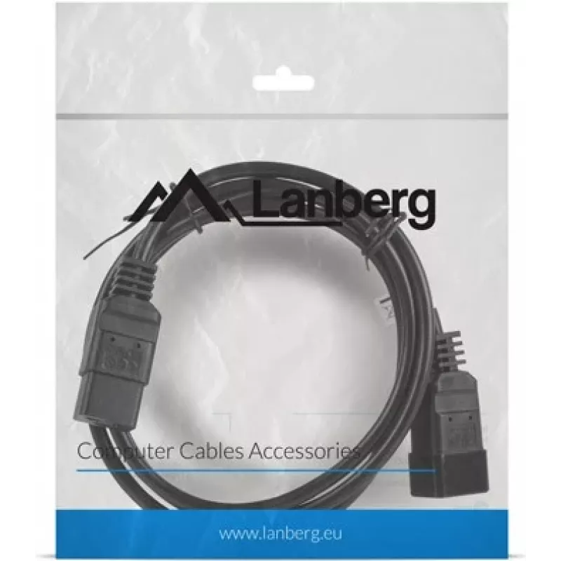 Netkabel Lanberg CA-C13E-10CC-0018-BK zwart 1,8 m