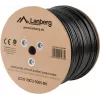 Lanberg LCU5-30CU-0305-BK netwerkkabel 305 m Cat5e U/UTP (UTP) zwart (LCU5-30CU-0305-BK)