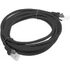 Patchkabel UTP Lanberg PCU6-10CC-0300-BK (RJ45 - RJ45, 3m, UTP, Cat. 6, kleur zwart) (PCU6-10CC-0300-BK)