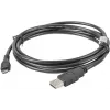 USB 2.0-kabel LANBERG CA-USBM-10CC-0018-BK, Micro-USB B naar USB A, 1,8 m, zwart