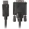 Videokabeladapter LANBERG DisplayPort naar DVI-D CA-DPDV-10CU-0018-BK, 1,8 m, zwart