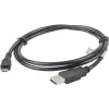 Lanberg CA-USBM-10CC-0010-BK USB-kabel USB 2.0 1 m Micro-USB B USB A zwart