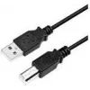 USB-kabel LogiLink CU0007B USB 2.0 2 m USB A USB B zwart