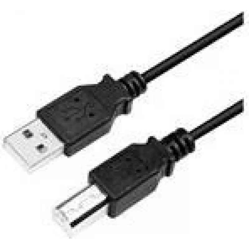 USB-kabel LogiLink CU0007B USB 2.0 2 m USB A USB B zwart