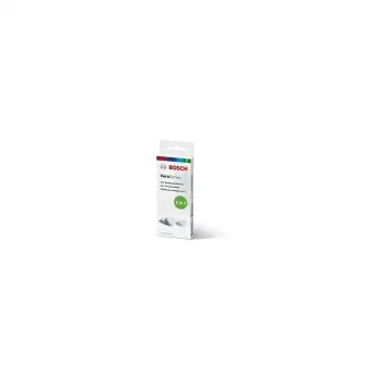 Reinigingstabletten Bosch TCZ8001A — wit, 10-pack, reinigingstabletten voor huishoudelijke apparaten