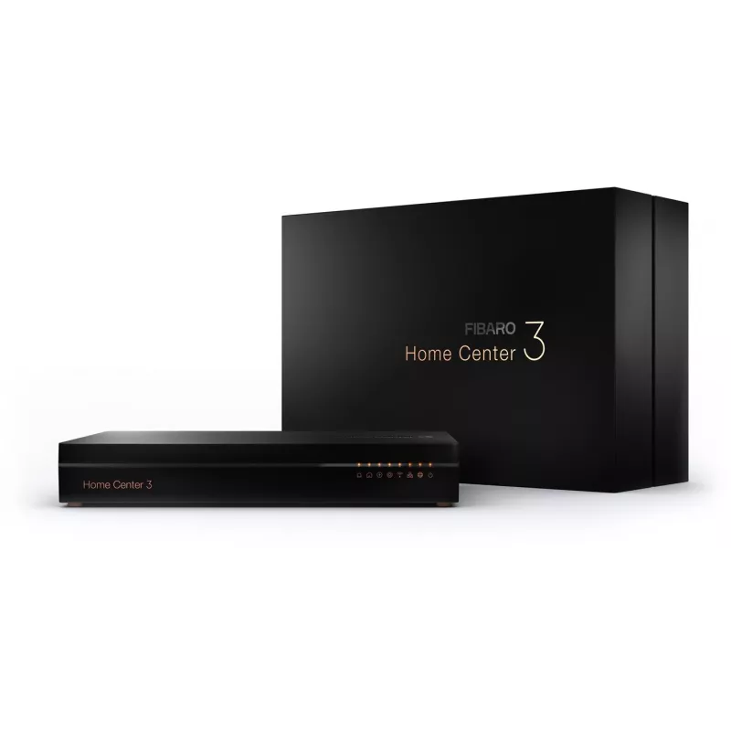 Fibaro Home Center 3 bedraad & draadloos zwart