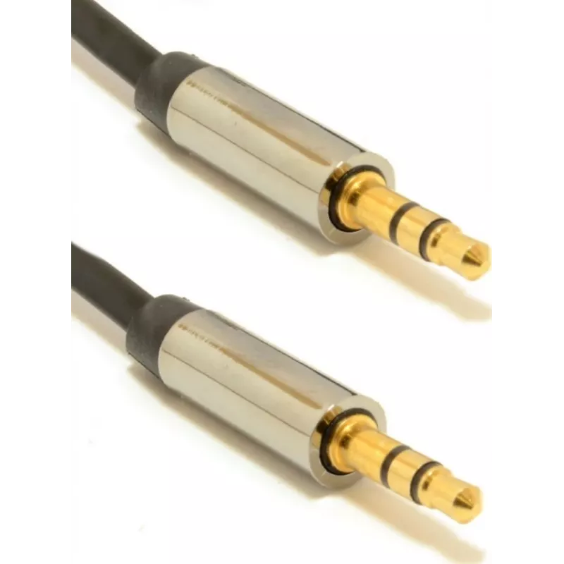 Kabel GEMBIRD CCAP-444-6 (mini jack mannetje - mini jack mannetje; 1 8m; kleur zwart)