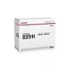 Canon toner zwart cartridge 039H 0288C002