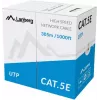 Netwerkkabel LANBERG LCF5-11CC-0305-S Cat5e F/UTP, 24 AWG CCA, 305 m, grijs