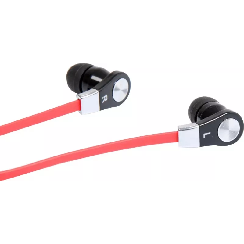 MAGICSOUND DS-2 - stereohoofdtelefoon met microfoon, zwart-rood
