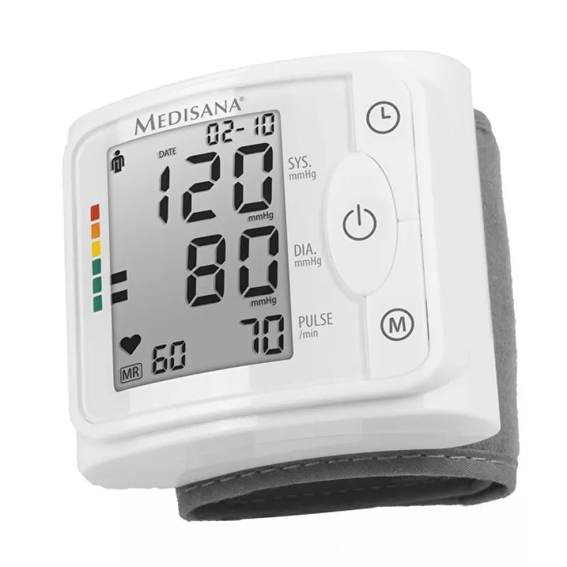 Medisana BW 320 polsbloeddrukmeter - automatisch, 2 gebruikers, 120 geheugenplaatsen