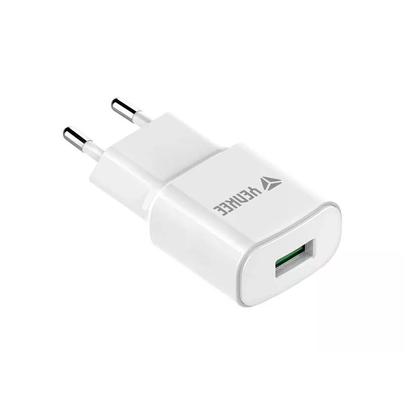 USB-netlader YENKEE YAC 2023WH 18W 3A Quick Charge 3.0