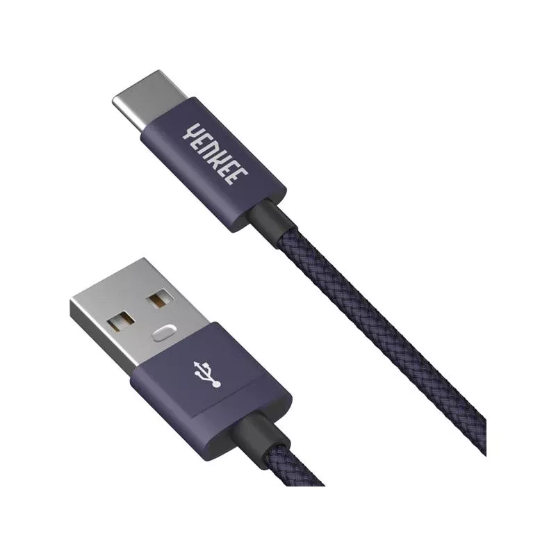 YENKEE YCU 301 BE USB-A 2.0/USB-C-kabel 1m lila
