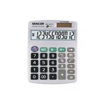 Rekenmachine SEC 367/12 tafelmodel, 12 digits LCD