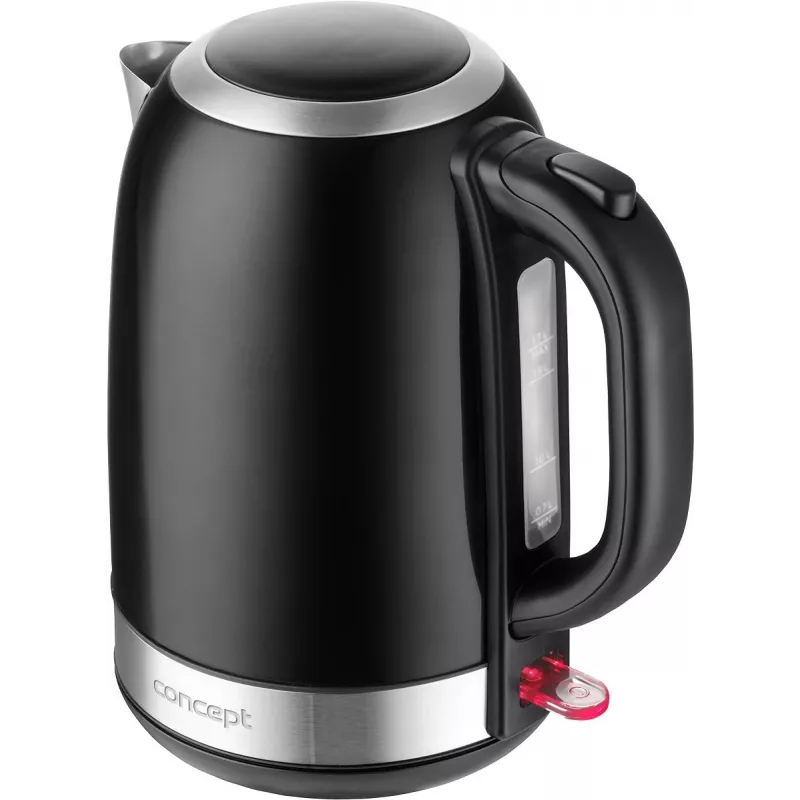 Waterkoker Concept Solution RK3245 — 1,7 l, 2200 W, roestvrij staal, zwart
