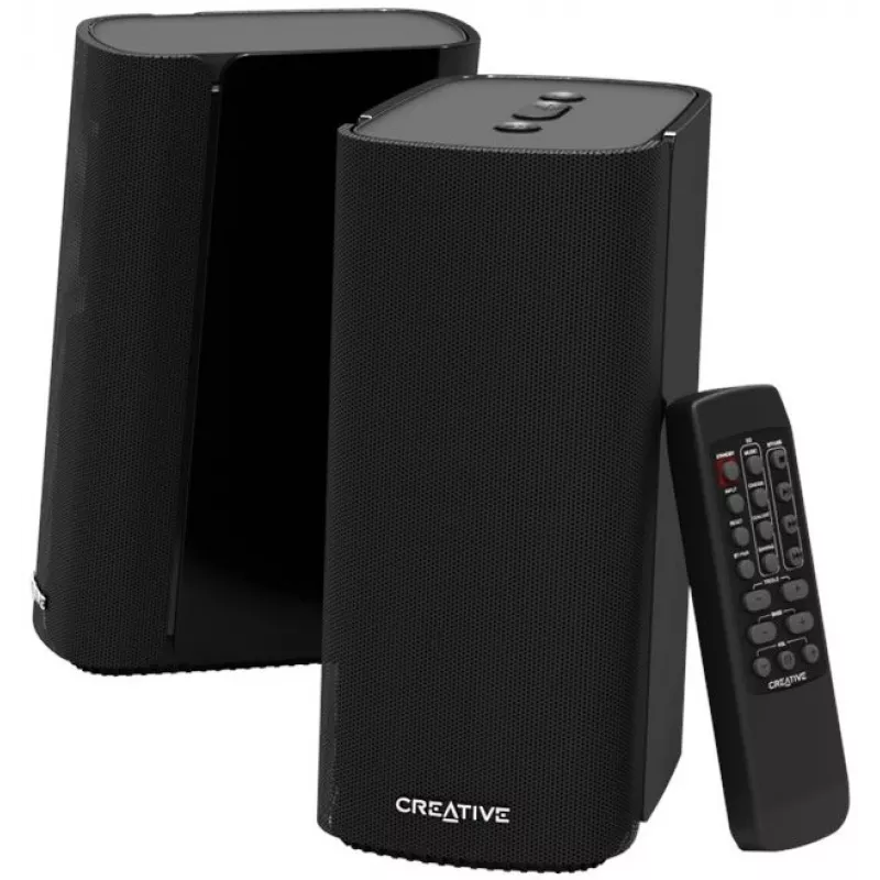 Creative Labs T100 fullrange zwart bedraad & draadloos 20 W
