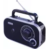 Roadstar TRA-2235 BK draagbare analoge radio, FM, zwart