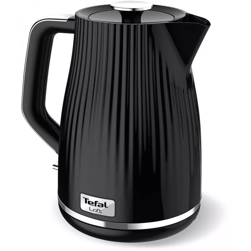 Tefal KO2508 waterkoker 1,7 l, 2400 W, zwart, verborgen verwarmingselement